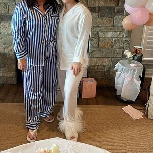 Sleeper White PJ set